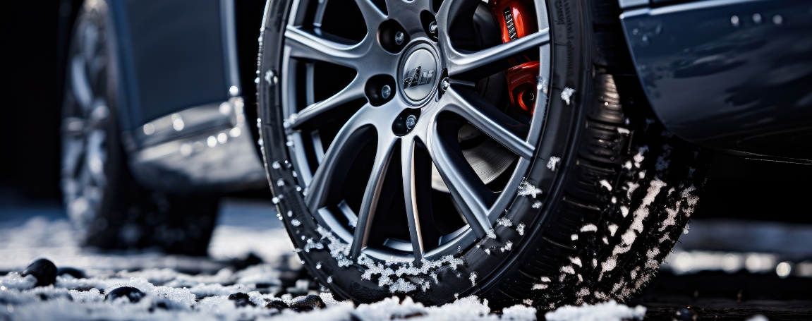 Winter Tires on a Toyota
